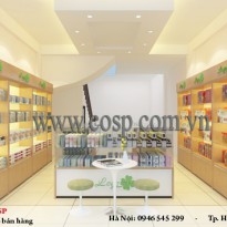 Thiết kế shop mỹ phẩm - Thực phẩm chức năng - Anh Tài - Linh Đàm
